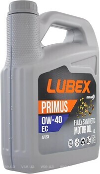 Фото Lubex Primus EC 0W-40 4 л (034-1299-0404)