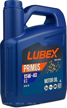 Фото Lubex Primus EC 15W-40 4 л (034-1304-0404)