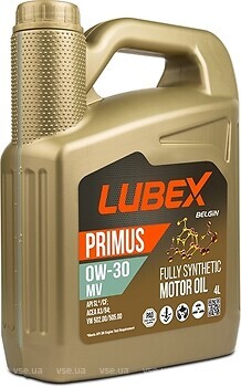 Фото Lubex Primus MV 0W-30 4 л (034-1619-0404)