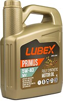 Фото Lubex Primus MV 5W-40 4 л (034-1325-0404)