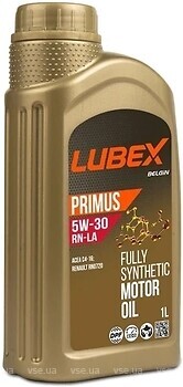 Фото Lubex Primus RN-LA 5W-30 1 л (034-1328-1201)