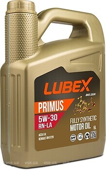 Фото Lubex Primus RN-LA 5W-30 5 л (034-1328-0405)