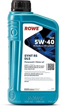 Фото ROWE Hightec Synt RS DLS 5W-40 1 л (20307001099)