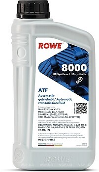 Фото ROWE Hightec ATF 8000 1 л (25012001099)