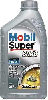 Фото Mobil Super 3000 Formula RN 5W-30 1 л (155773)