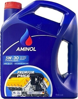 Фото Aminol Premium PMG6 5W-30 4 л (AM161769)