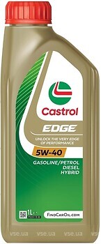 Фото Castrol Edge 5W-40 C3 1 л (15F7D5)