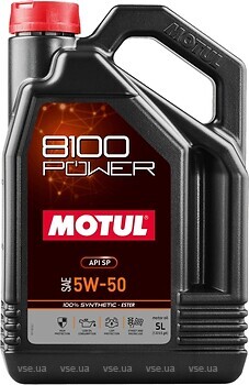 Фото Motul 8100 Power 5W-50 5 л (111812)