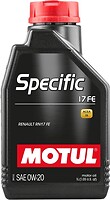 Фото Motul Specific 17 FE 0W-20 1 л (109949)