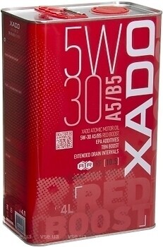 Фото Xado Atomic Oil 5W-30 A5/B5 Red Boost 4 л (XA 26241)