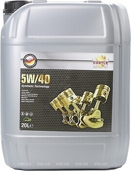 Фото Castle Motor Oils API SL/CF-4 5W-40 20 л