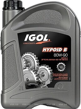 Фото Igol Hypoid B Multigrade 80W-90 2 л