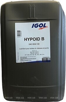 Фото Igol Hypoid B Multigrade 85W-140 20 л