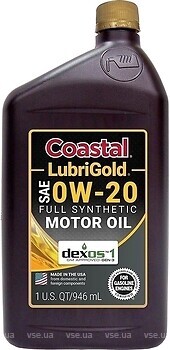 Фото Coastal LubriGold Full Synthetic 0W-20 2.7 л