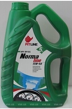 Фото Pitline Norma Line 15W-40 5 л (4244)