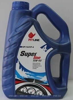 Фото Pitline Super Line 15W-40 4 л (4246)