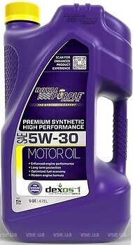 Фото Royal Purple High Performance Motor Oil 5W-30 4.73 л