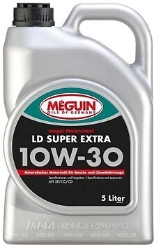 Фото Meguin Motorenoel LD Super Extra 10W-30 5 л (9620)