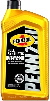 Фото Pennzoil Full Synthetic 5W-20 0.946 л