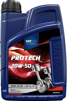 Фото VatOil ProTech 20W-50 1 л (50797)