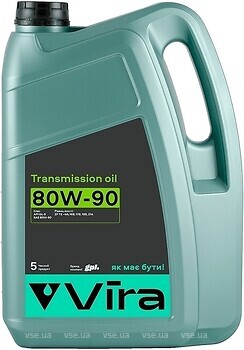 Фото Vira Transmission Oil GL-5 80W-90 5 л (VI0367)