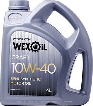 Фото Wexoil Craft 10W-40 SG/CD 5 л