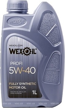 Фото Wexoil Profi 5W-40 SL/CF 1 л