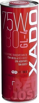 Фото Xado Atomic Oil 75W-80 GL-4 Red Boost 20 л (XA 26531)