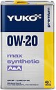 Фото Yuko Max Synthetic 0W-20 4 л (022063)