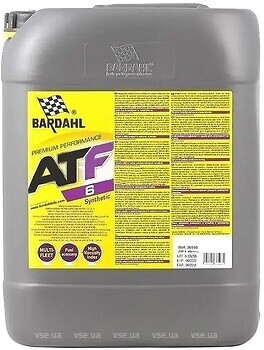 Фото Bardahl ATF D VI 20 л (36598)