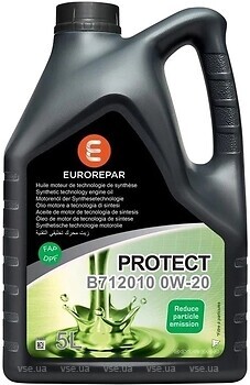 Фото Eurorepar Protect B712010 0W-20 5 л (1690618980)