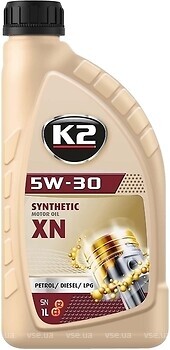 Фото K2 Synthetic XN 5W-30 1 л (O1501E)