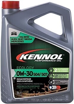 Фото Kennol Ecology 504/507 0W-30 1 л (193771)