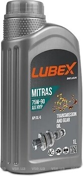 Фото Lubex Mitras AX HYP 75W-80 1 л (62425)