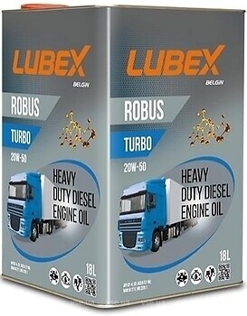 Фото Lubex Robus Turbo 20W-50 18 л