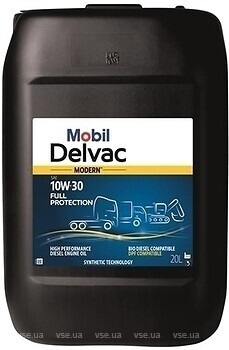 Фото Mobil Delvac Modern 10W-30 Full Protection 1 л