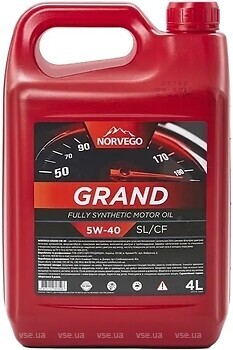 Фото Norvego Grand 5W-40 4 л