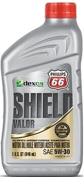 Фото Phillips 66 Shield Valor G3 5W-30 0.946 л