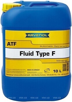 Фото Ravenol ATF Fluid Type F 10 л (1213105-010)