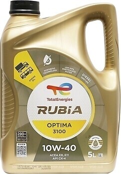 Фото Total Lubricants Rubia Optima 3100 10W-40 5 л