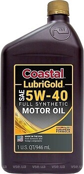 Фото Coastal LubriGold Full Synthetic 5W-40 Euro 0.946 л