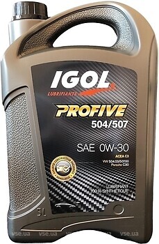 Фото Igol Profive 504-507 0W-30 5 л