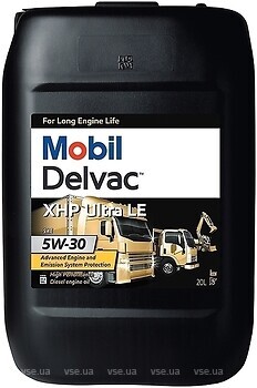 Фото Mobil Delvac XHP Ultra LE 5W-30 20 л