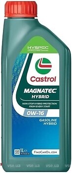 Фото Castrol Magnatec Hybrid 0W-16 1 л