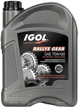 Фото Igol Rallye Gear 75W-90 1 л