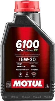 Фото Motul 6100 Syn-Clean FE 5W-30 4 л