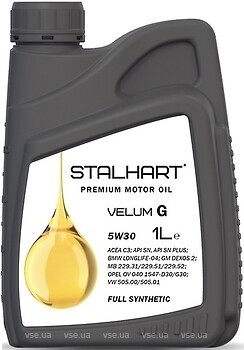 Фото Stalhart Velum G 5W-30 1 л (745227)