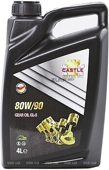 Фото Castle Motor Oils API GL-5 80W-90 4 л