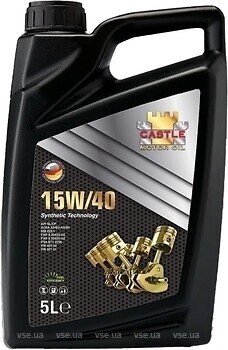 Фото Castle Motor Oils API SL/CF-4 15W-40 200 л