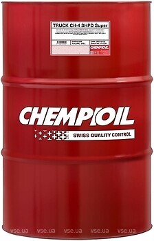 Фото Chempioil Truck Super CH-4 SHPD 15W-40 208 л (CH9104-DR)